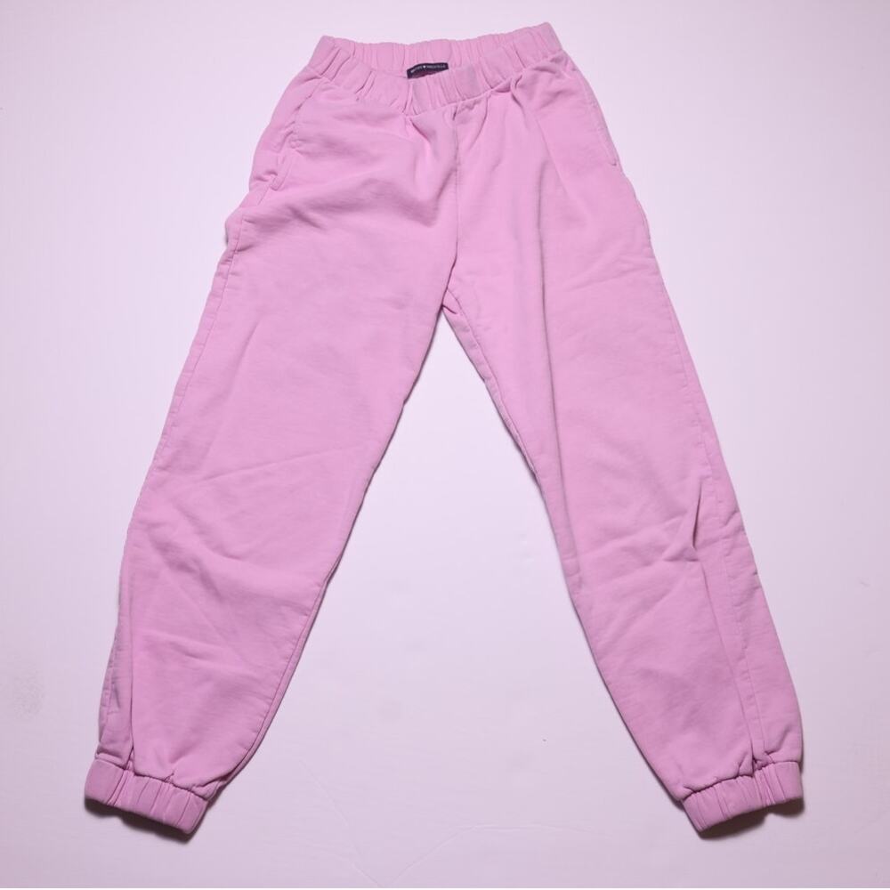 Brandy Melville Pink Jogger Sweatpants Cozy Lounge Pants Women’s Small